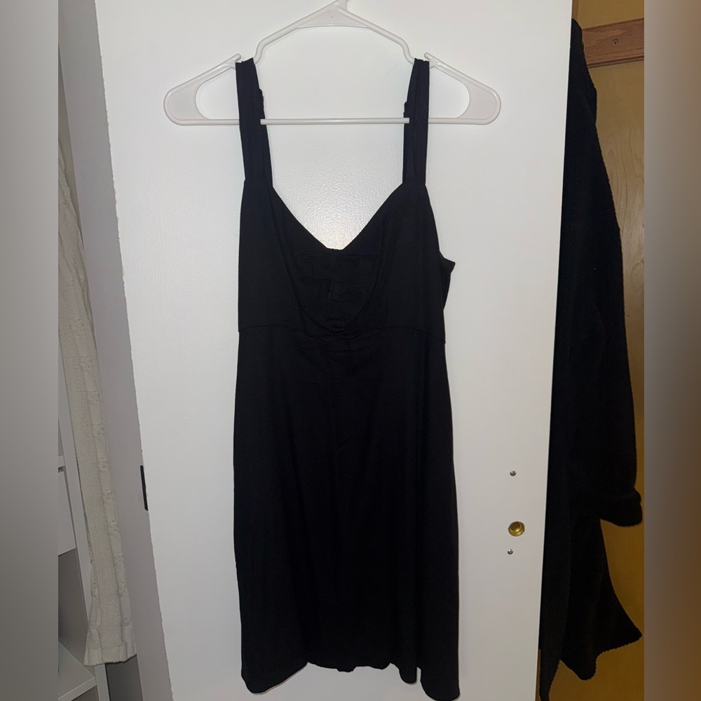 Black Crepe Dress